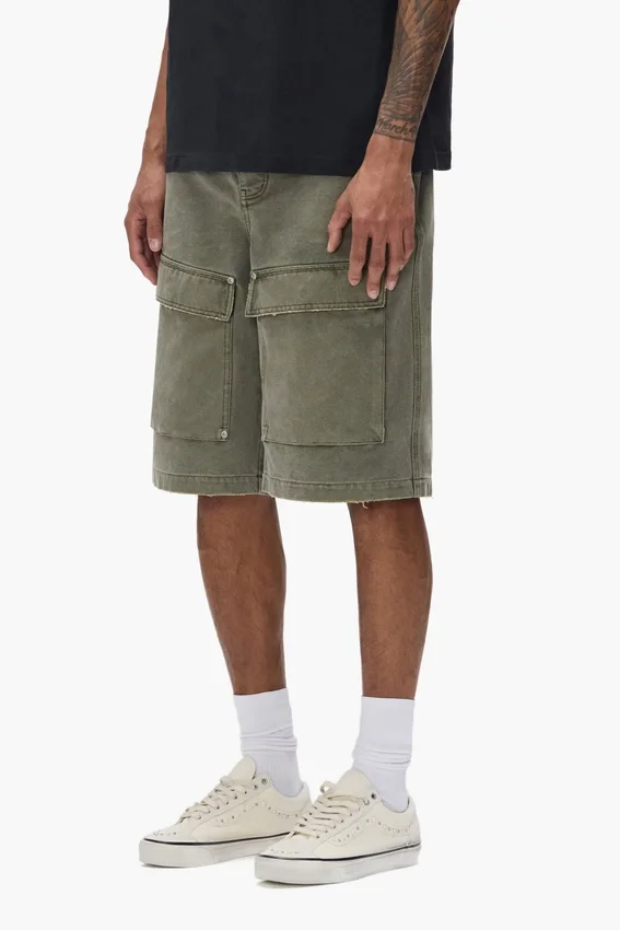 Pantalones cortos de lona