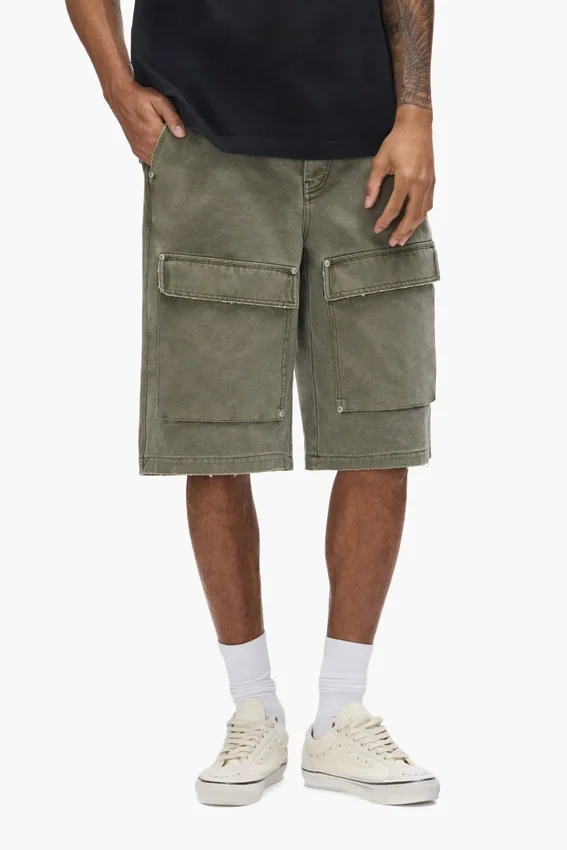 Pantalones cortos de lona