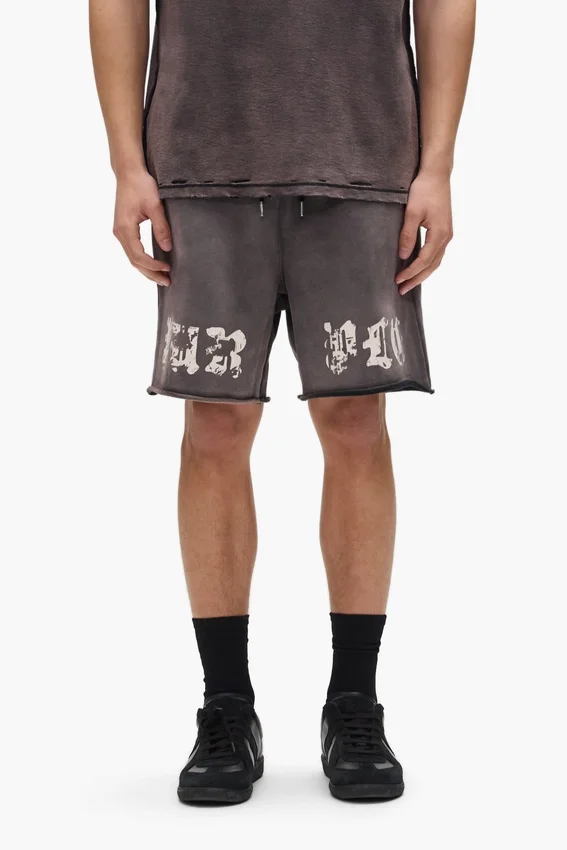 Pantalones cortos «Worn Gothic»
