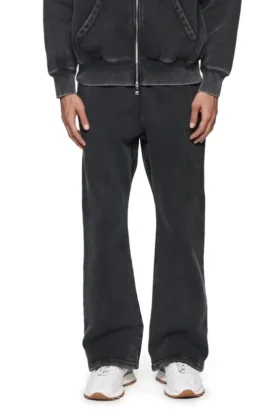 Pantalones de chándal básicos acampanados