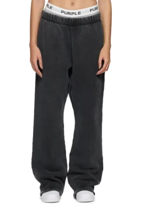 Pantalones de chándal básicos acampanados