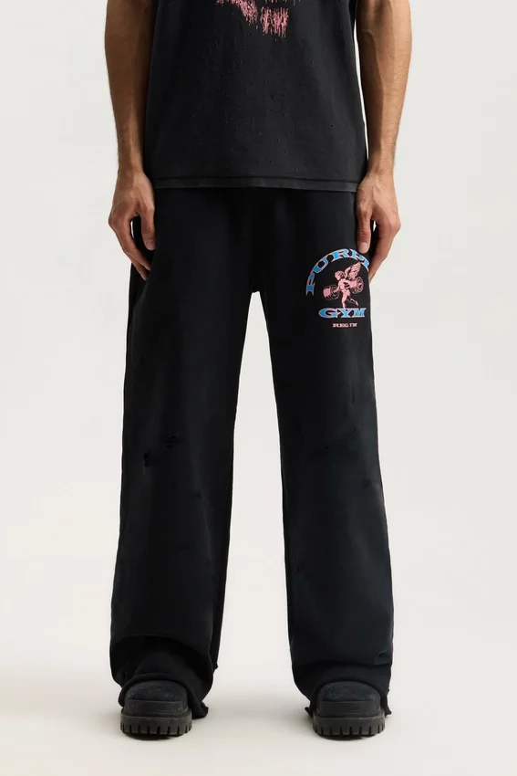 Pantalones de chándal de tejido grueso