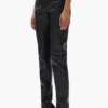 Pantalones de cuero de 5 bolsillos