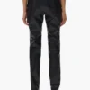 Pantalones de cuero de 5 bolsillos