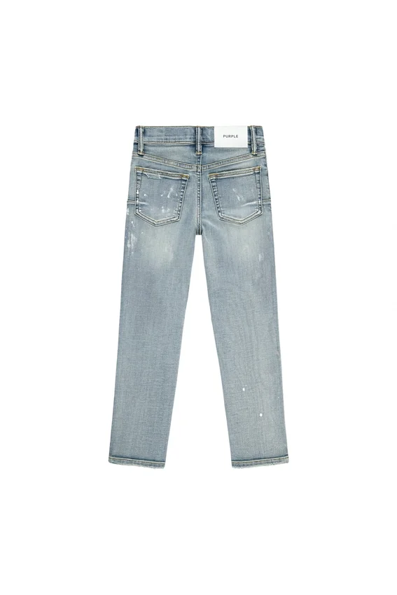 Pantalones para niños «Light Indigo Paint Repair»