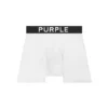Calzoncillo bóxer Purple Brand, individual - Blanco