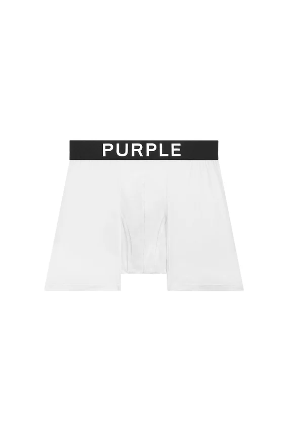 Calzoncillo bóxer Purple Brand, individual - Blanco
