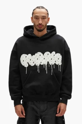 Sudadera con capucha acolchada Monogram