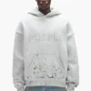 Sudadera con capucha de camuflaje con tachuelas