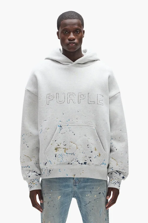 Sudadera con capucha de camuflaje con tachuelas