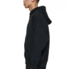 Sudadera con capucha y cremallera básica