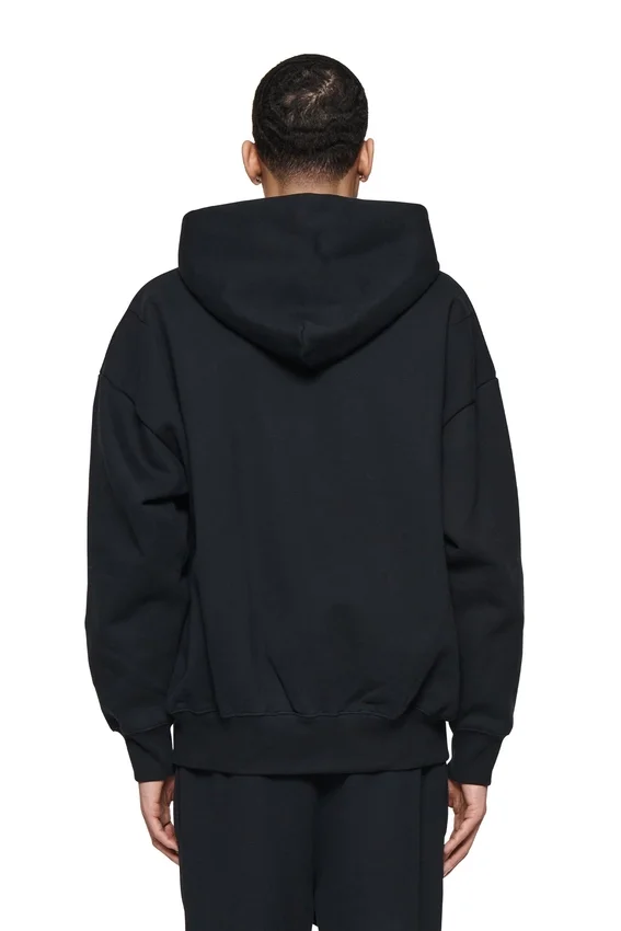Sudadera con capucha y cremallera básica