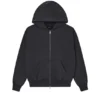 Sudadera con capucha y cremallera básica