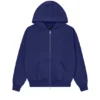 Sudadera con capucha y cremallera básica
