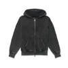 Sudadera con capucha y cremallera básica
