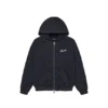 Sudadera con capucha y cremallera con letras