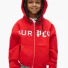 Sudadera con capucha y cremallera «Half & Half» para niños
