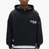Sudadera con capucha y logotipo pintado