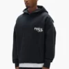 Sudadera con capucha y logotipo pintado