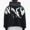 Sudadera con capucha y logotipo pintado