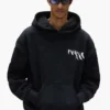 Sudadera con capucha y logotipo pintado