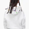 Sudadera con capucha y monograma pintado para niños